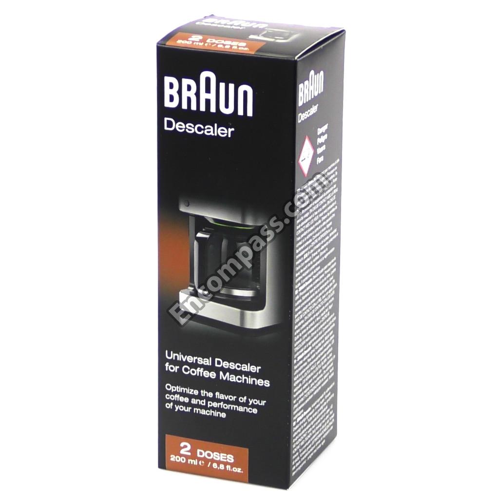 Braun liquide de détartrage (détartrant) cafetière AX13210013